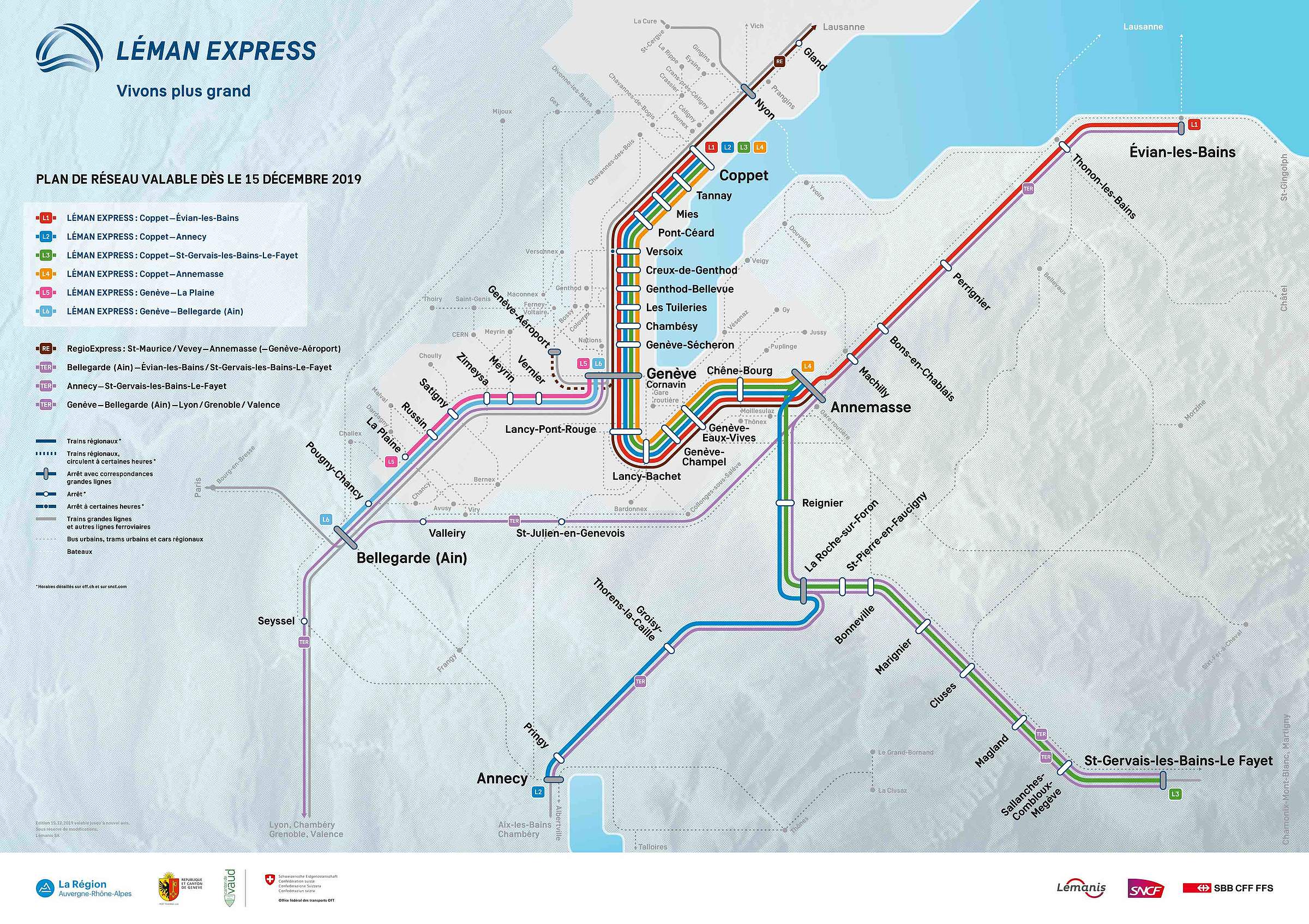réseau léman express